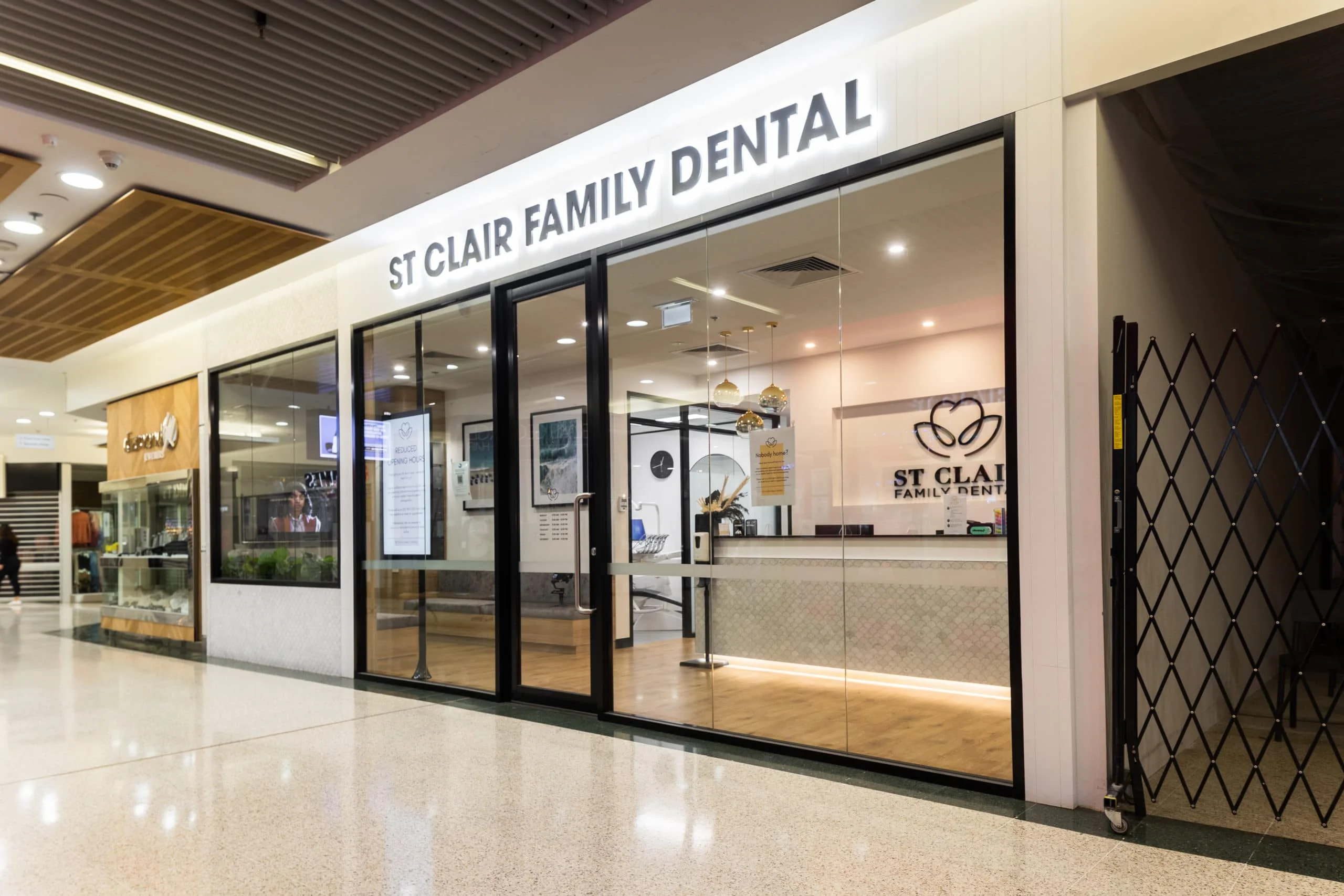 St Clair Family Dental Clinic Entrance